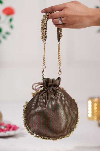 5elements Swarna Mati Embellished Potli 