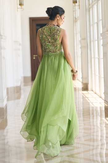 Awigna Gladious Embroidered Cape Set 