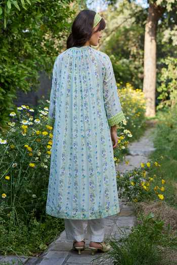 Surmaye Hidden Orchard Print Kurta & Pant Set 
