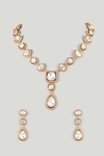 Namasya Stone Drop Jewellery Set  
