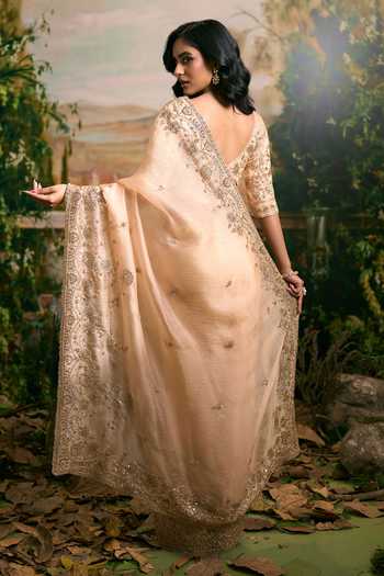 Samyukta Singhania Organza Saree & Blouse Set 