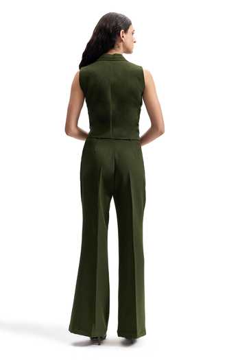 Cilvr Studded Lapel Waistcoat Pant Set 
