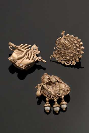 Cosa Nostraa Divine Grace Combo Button Covers - Set of 3 