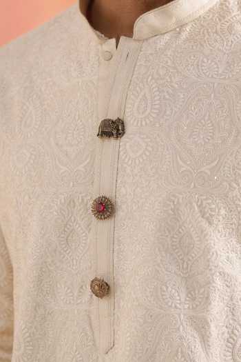 Cosa Nostraa Surya Shakti Combo Button Covers - Set of 3 