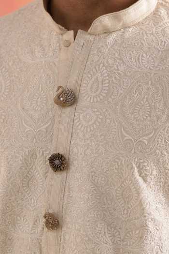 Cosa Nostraa Regal Bloom Combo Button Covers - Set of 3 