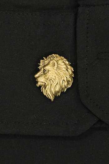 Shop_Cosa Nostraa_Gold Superb Simba Button Covers - Set Of 3 _Online_at_Aza_Fashions