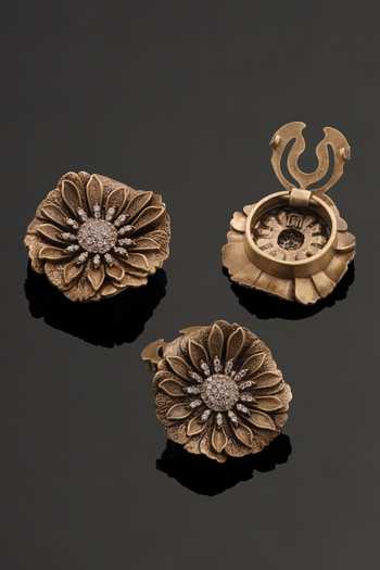 Cosa Nostraa Floral Magic Button Covers - Set of 3 