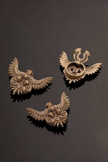 Cosa Nostraa Jwala-e-Jung Button Covers - Set of 3 