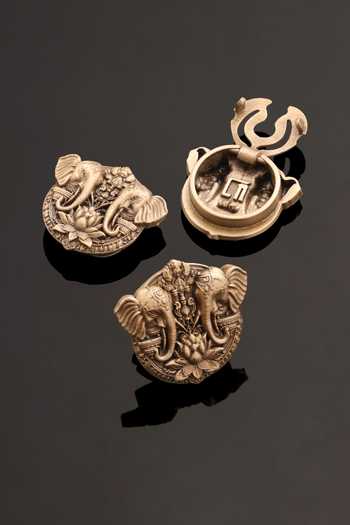 Cosa Nostraa Royal Wild Button Covers - Set of 3 