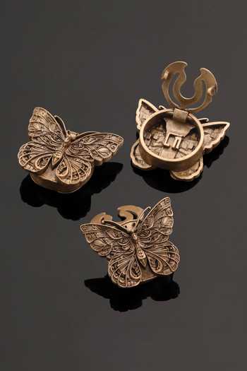Cosa Nostraa Fly High Button Covers - Set of 3 