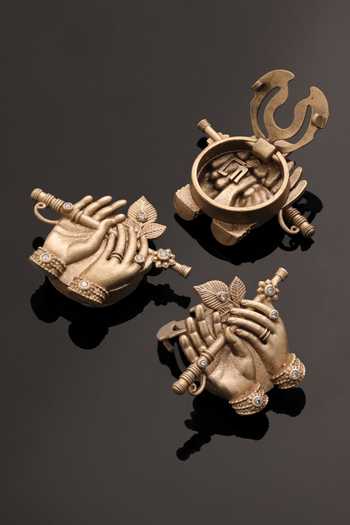 Cosa Nostraa Divine Flute Button Covers - Set of 3 