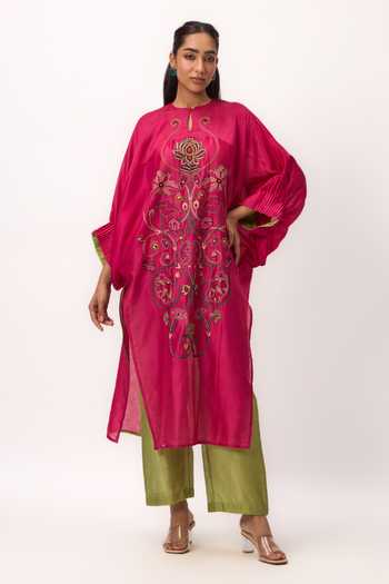 Ruchi Marodia Lotus Jaal Kurta & Pant Set 