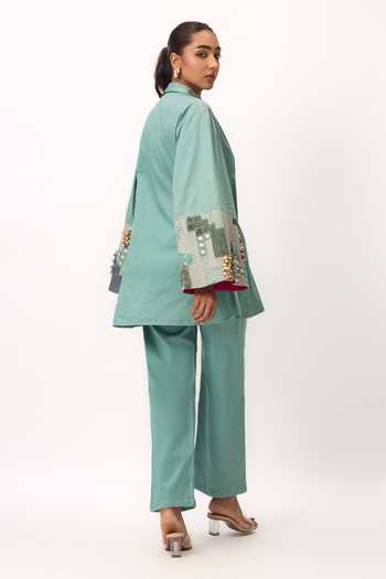 Ruchi Marodia Shami Whisper Shirt & Pant Set 
