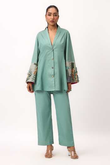 Ruchi Marodia Shami Whisper Shirt & Pant Set 