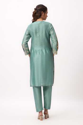 Ruchi Marodia Shami Whisper Chanderi Kurta Set 