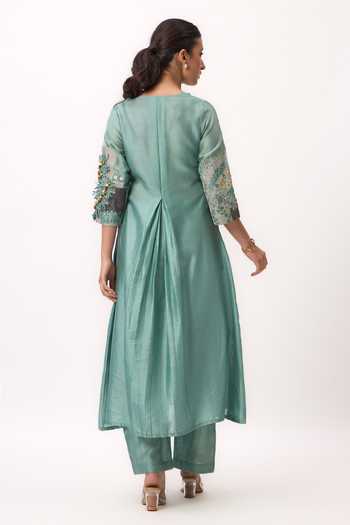 Ruchi Marodia Shami Whisper Panelled Kurta Set 