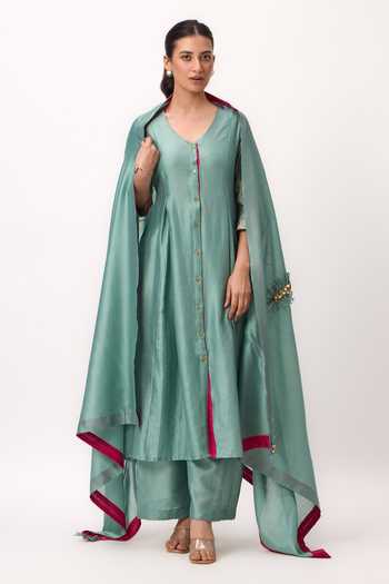 Ruchi Marodia Shami Whisper Panelled Kurta Set 