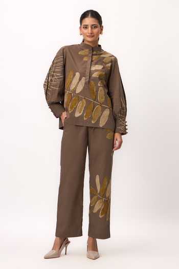 Ruchi Marodia Watercolor Print Top & Pant Set 