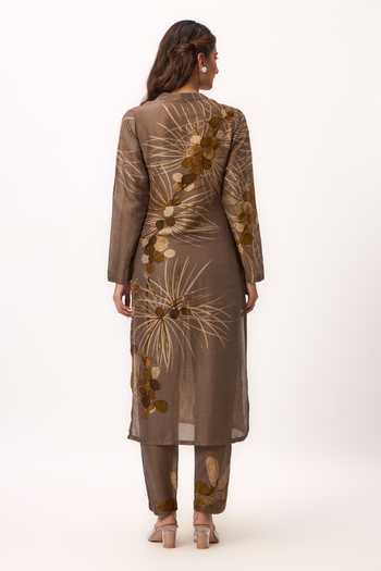 Ruchi Marodia Watercolor Print Kurta Set 