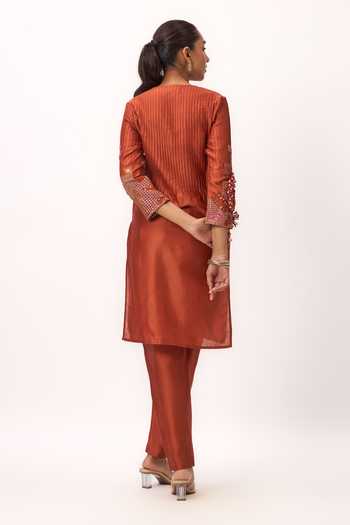 Ruchi Marodia Shami Whisper Chanderi Kurta Set 