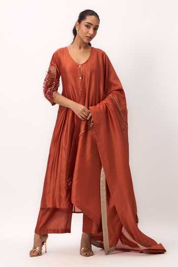 Ruchi Marodia Shami Whisper Panelled Kurta Set 