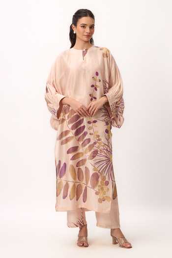 Ruchi Marodia Watercolor Print Kurta & Pant Set 