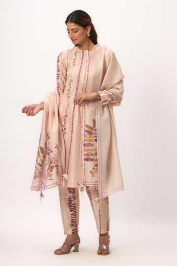 Ruchi Marodia Stripe Print Kurta Set 