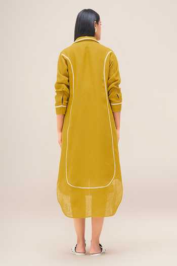 Ampm Malkoha Linen Shirt Dress Set 