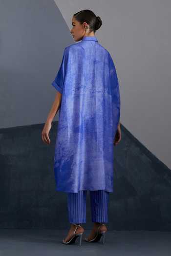 Clos Vineyard Print Kaftan With Pant 