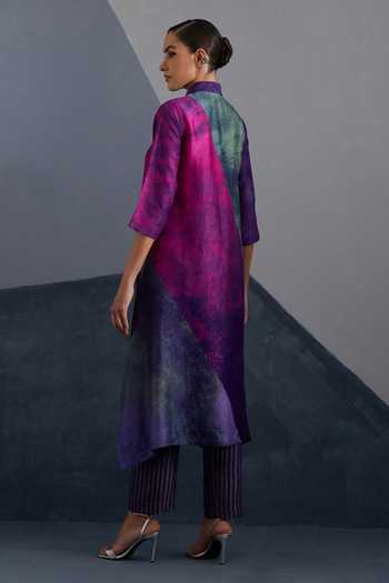 Clos Vineyard Print Kurta & Pant Set 