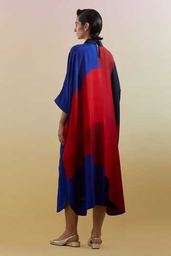 Clos Zenith Navy & Red Kaftan 
