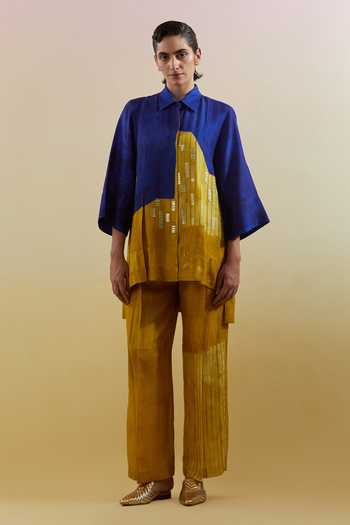 Clos Omen Printed Shirt & Pant Set 