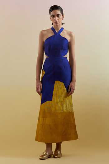 Clos Omen Azure & Amber Dress 
