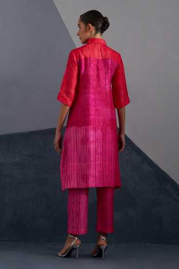 Clos Omen Print Kurta & Pant Set 