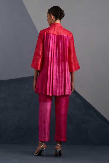 Clos Omen Print Shirt & Pant Set 