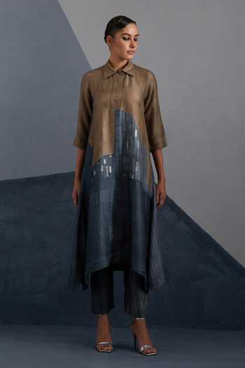 Clos Omen Print Kurta & Pant Set 