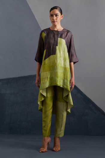 Clos Omen Print Kurta & Pant Set 