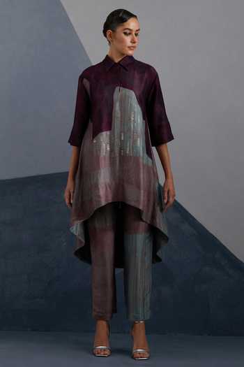 Clos Omen Print Kurta & Pant Set 