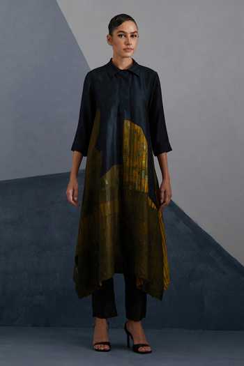 Clos Omen Print Kurta & Pant Set 