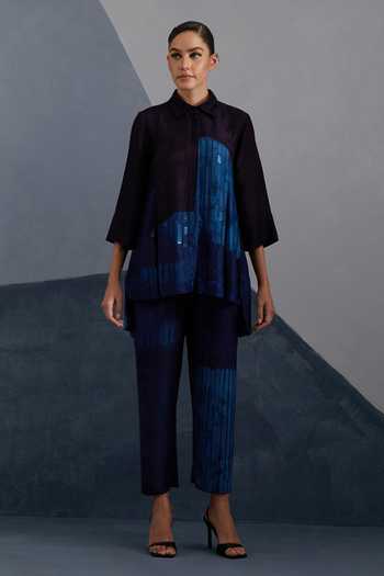 Clos Omen Print Shirt & Pant Set 