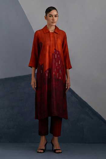 Clos Omen Print Kurta & Pant Set 