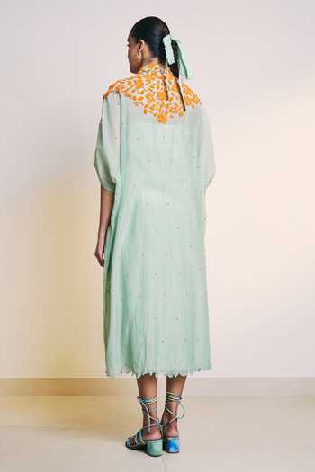 Ilk Sea Green Crown Dress 