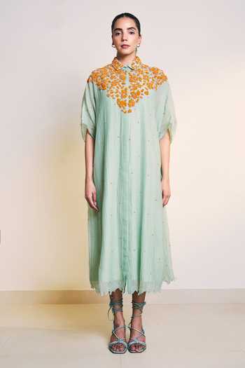 Ilk Sea Green Crown Dress 
