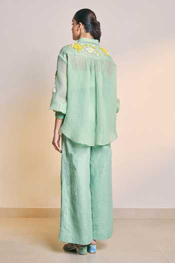 Ilk Sea Green Prairie Shirt 