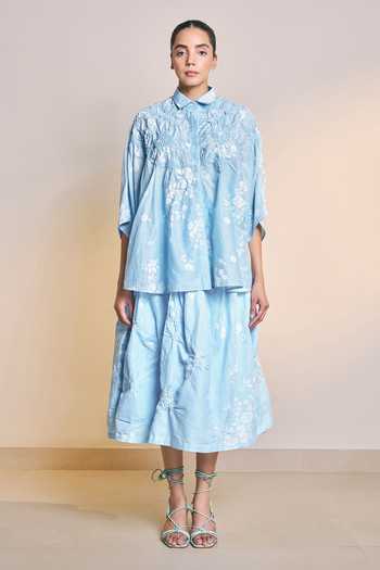 Ilk Ice Blue Radius Top 