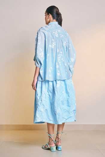 Ilk Ice Blue Radius Top 