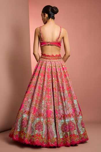 Neha Khullar Floral Print Lehenga Set 