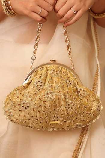Amyra Tarang Cutwork Vintage Purse