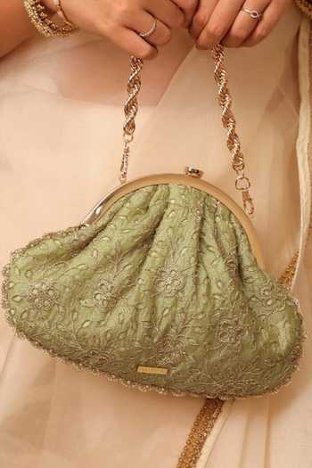 Amyra Tarang Cutwork Vintage Purse 