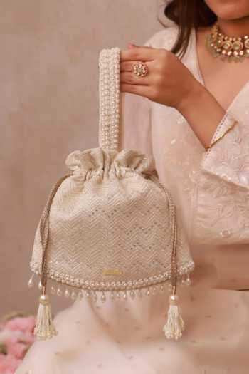 Amyra Mayuri Embroidered Potli